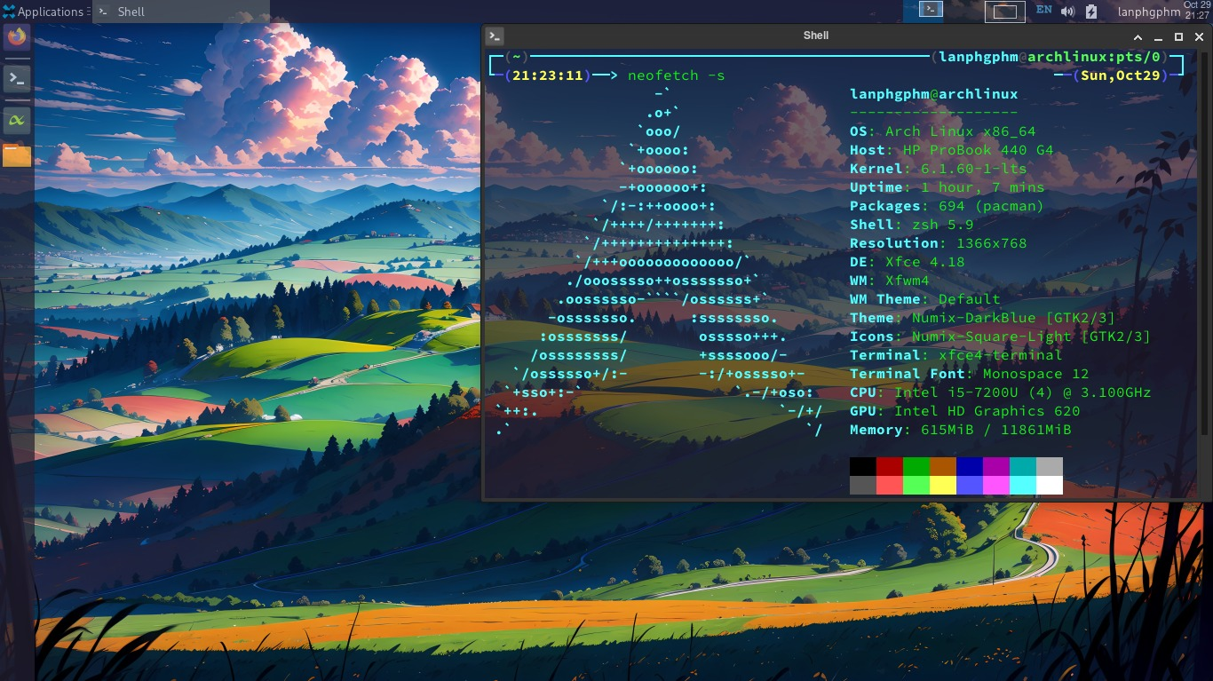 Archlinux Neofetch
